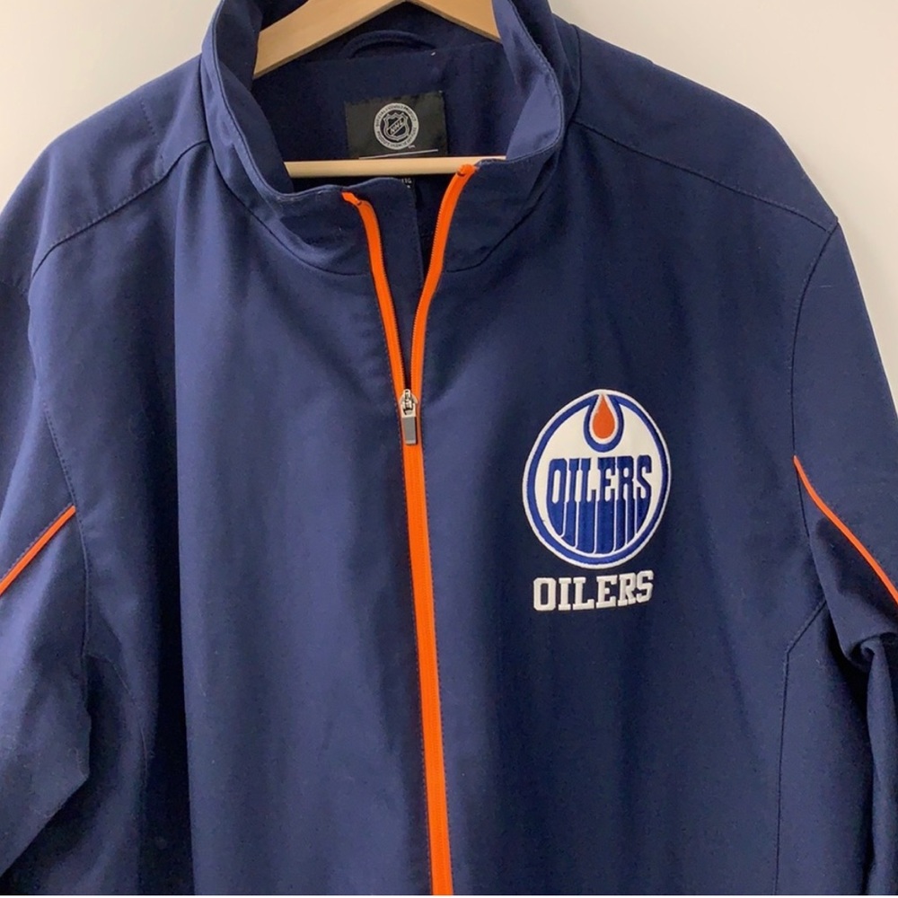 Brand New W/O Tags Oilers XXL Coaches Jacket